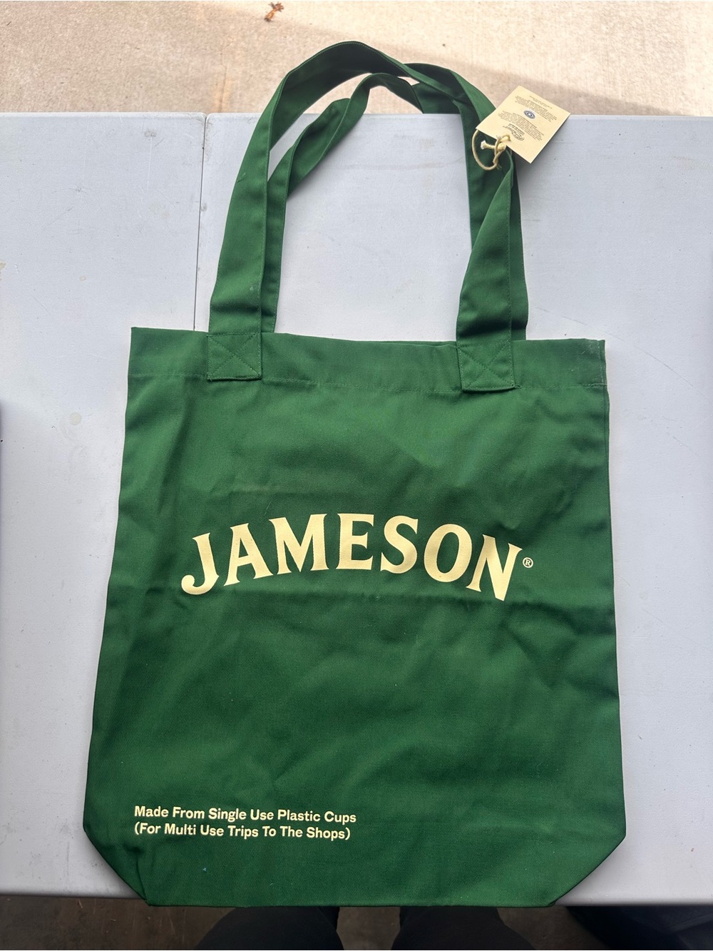 Jameson Green Logo Tote Bag for Women